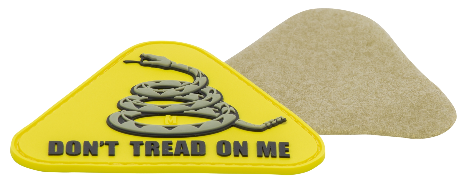 Maxpedition Rubber Patch DON'T TREAD ON ME Gelb